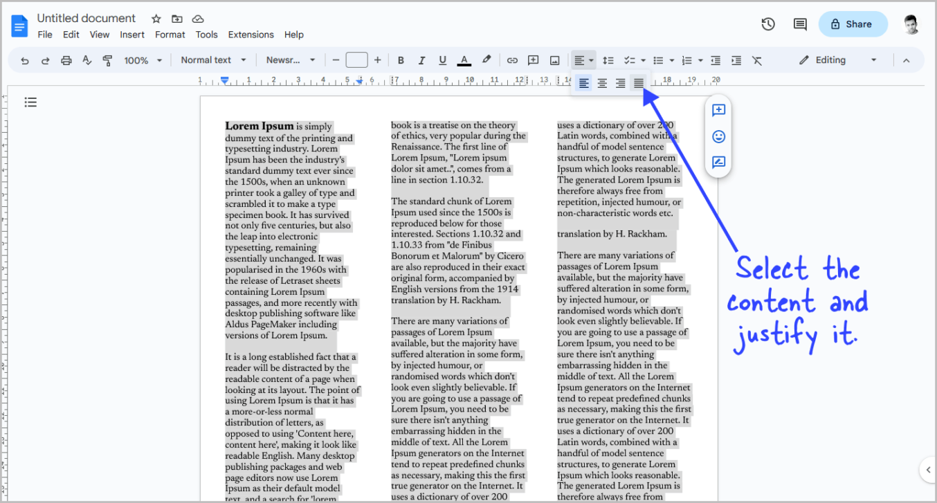 How To Make A Newspaper On Google Docs