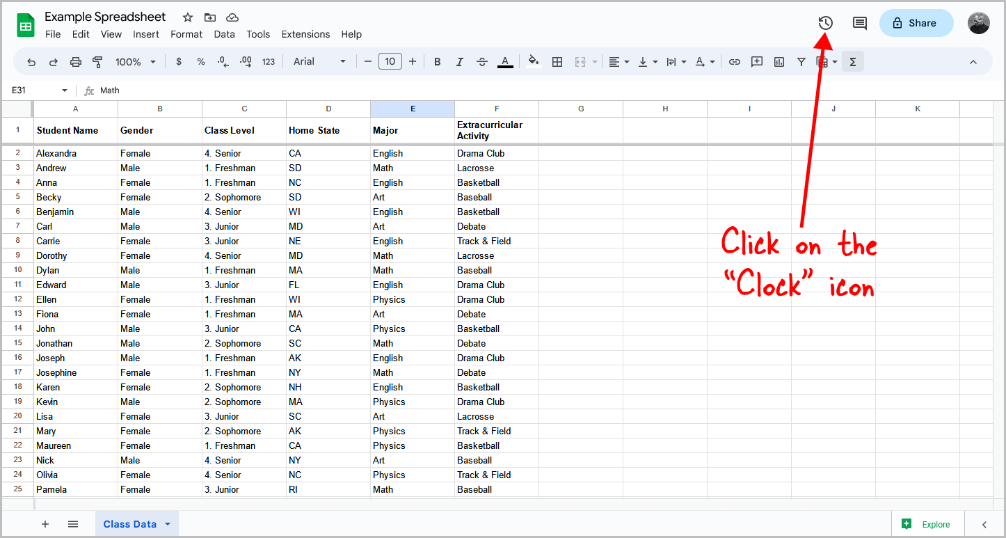 Smooth Scrolling Google Sheets