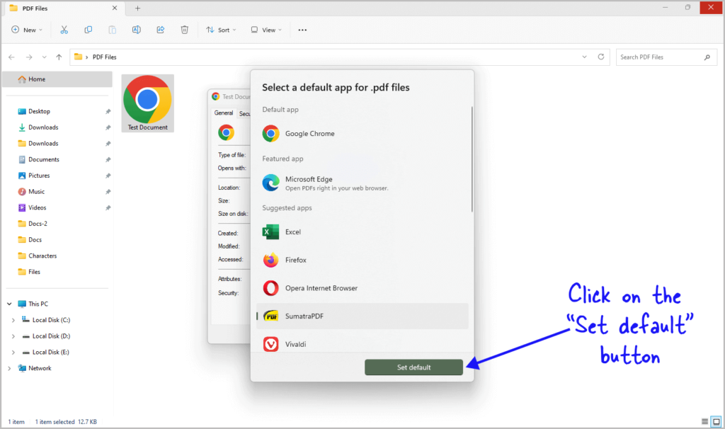 Chrome html document pdf fix 