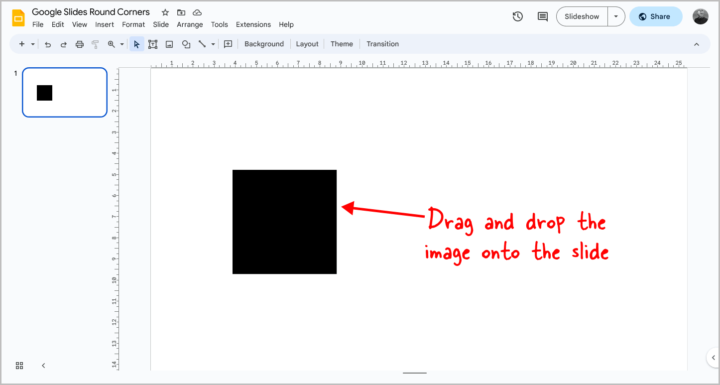 Google Slides Round Corners