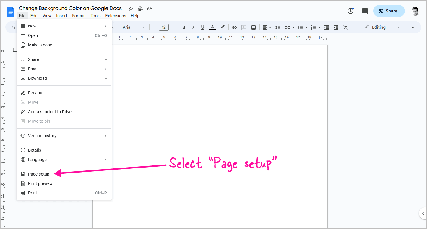 how-to-change-background-color-on-google-docs-4-easy-steps