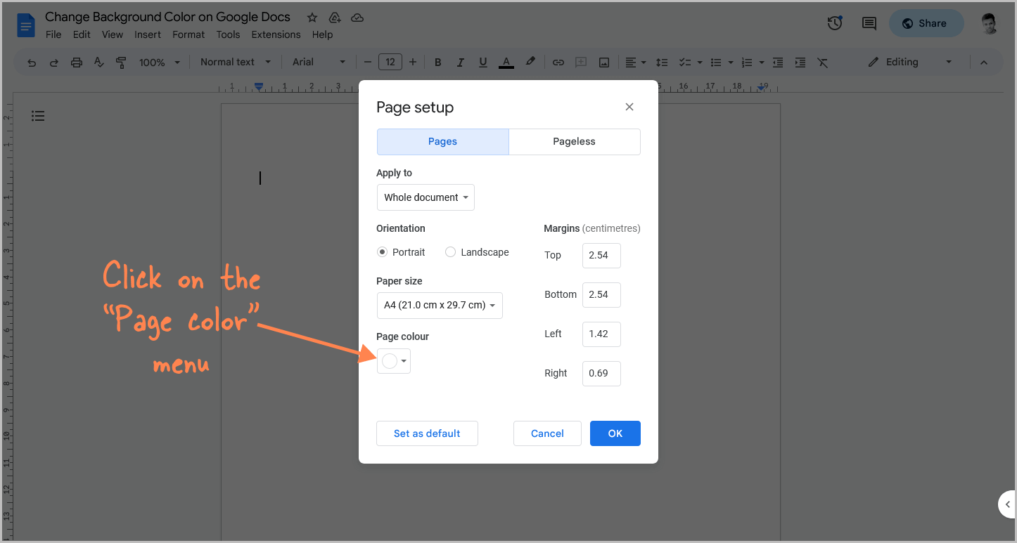 how-to-change-background-color-on-google-docs-4-easy-steps