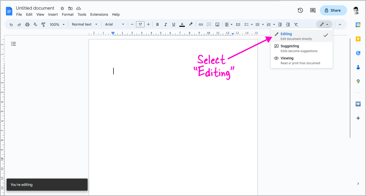 how-to-get-out-of-suggestion-mode-in-google-docs-2-steps