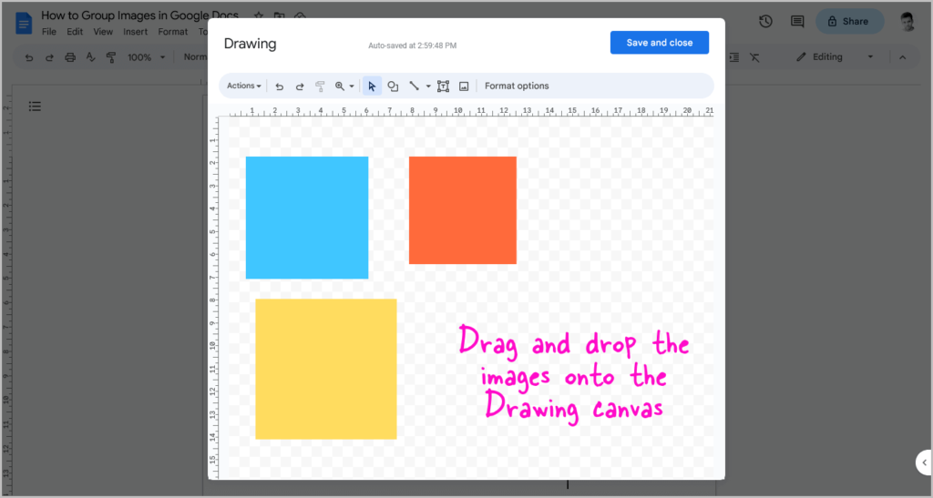 how-to-group-images-in-google-docs-easy-guide