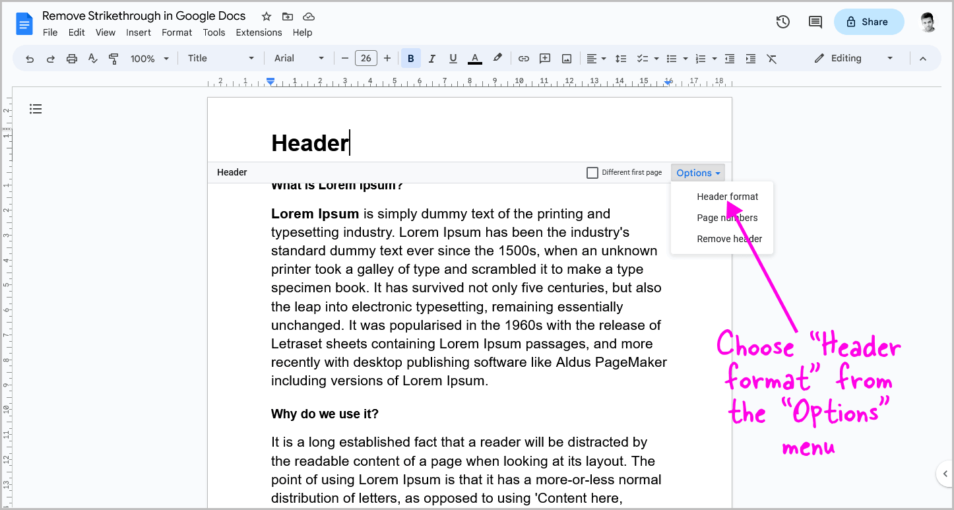 How To Remove Header Space In Google Docs [6 Easy Steps]