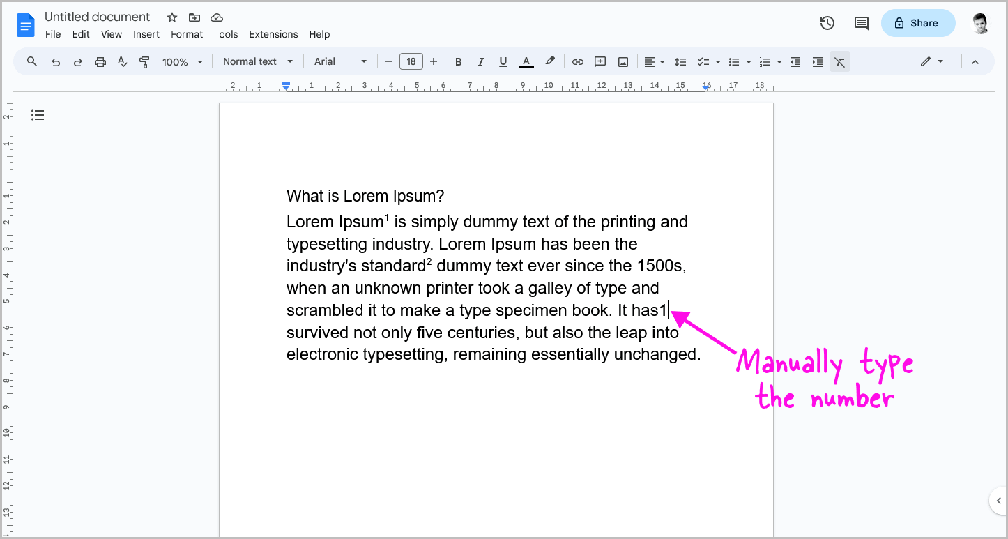 How to Use the Same Footnote Twice in Google Docs