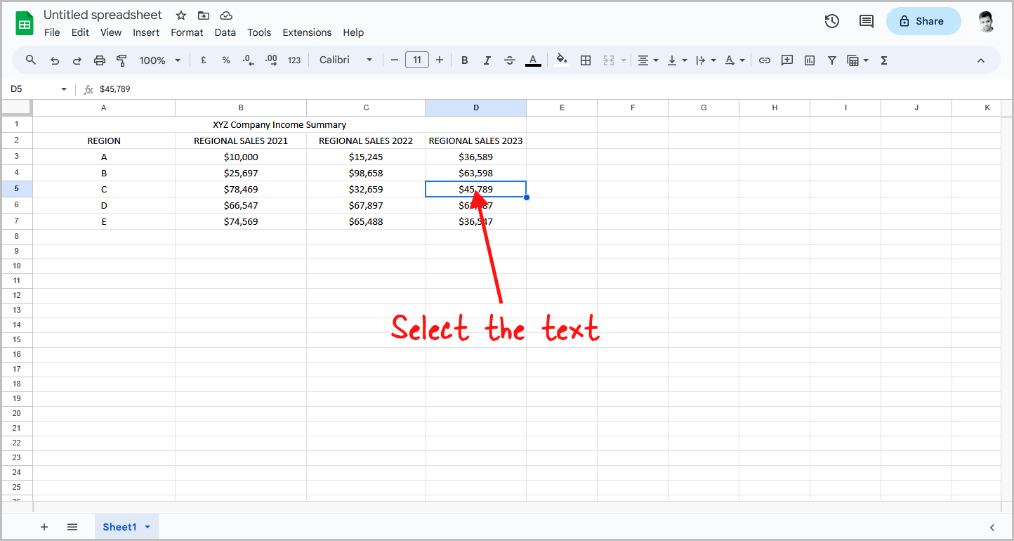 How to Highlight Text in Google Sheets