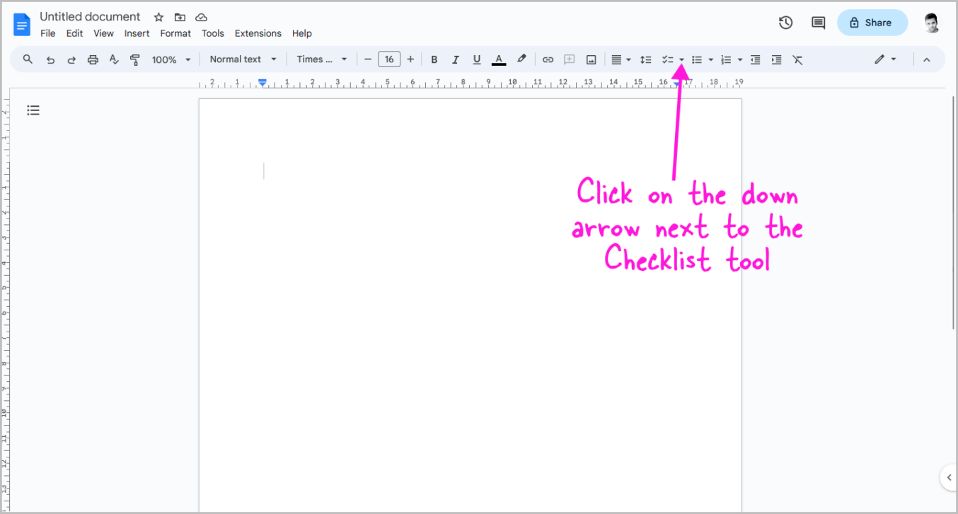 How to Insert Checkbox in Google Docs [Quickest Method]