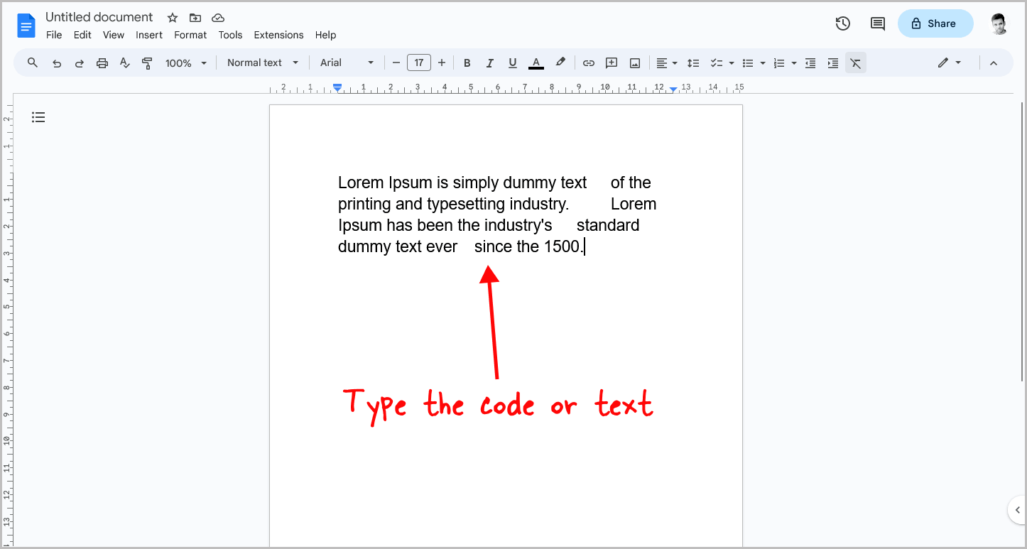 How to Make Tab 4 Spaces in Google Docs