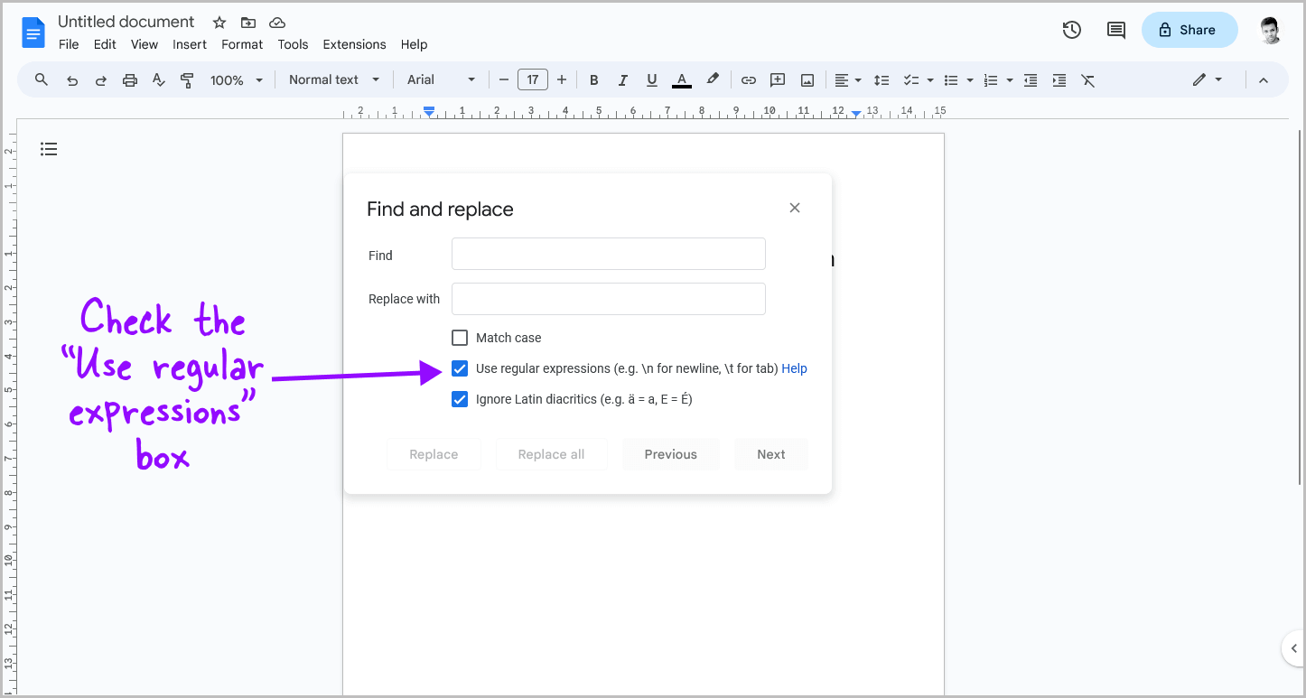 How to Make Tab 4 Spaces in Google Docs