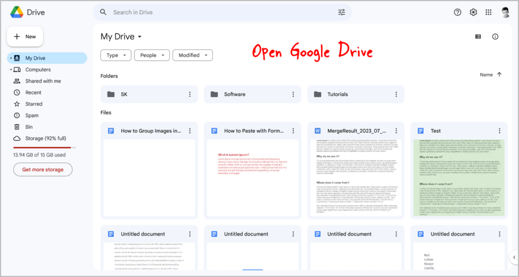 How To Mass Delete Google Docs