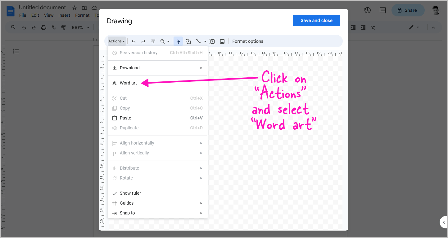 How to Mirror Text in Google Docs