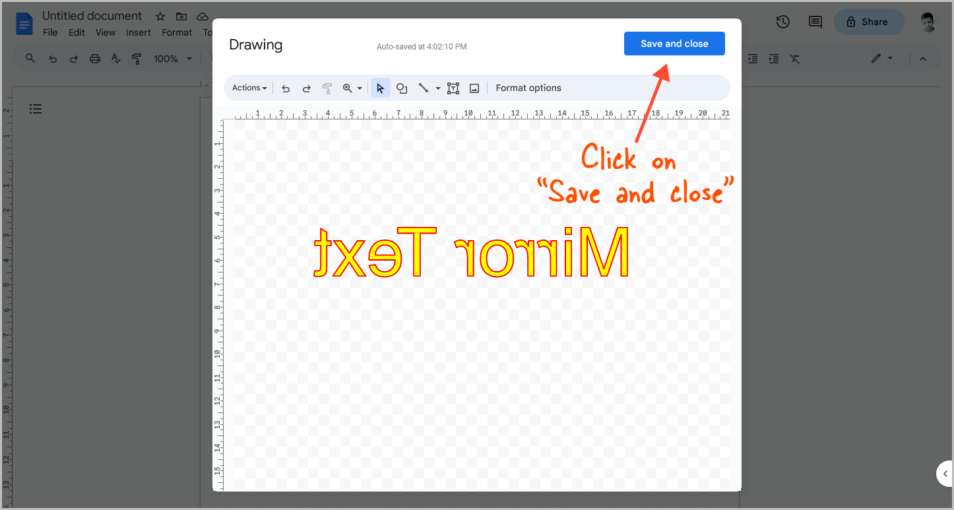 how-to-mirror-text-in-google-docs-quickest-method