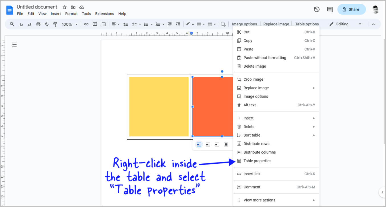 How to Put Images Side by Side in Google Docs [Easiest Method]