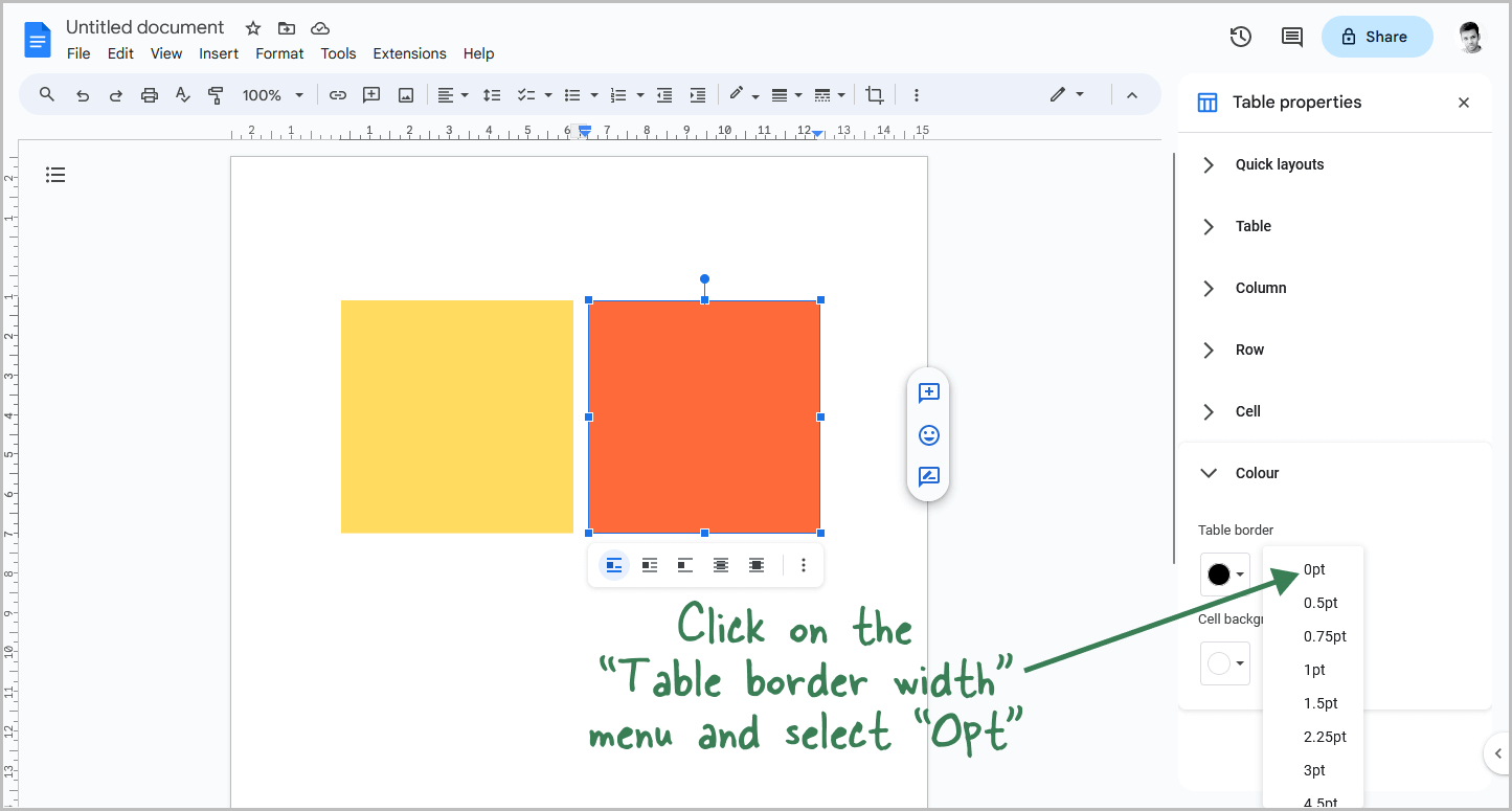 How to Put Images Side by Side in Google Docs