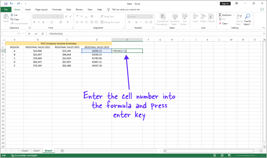 How To Remove Decimal Point In Excel Without Rounding