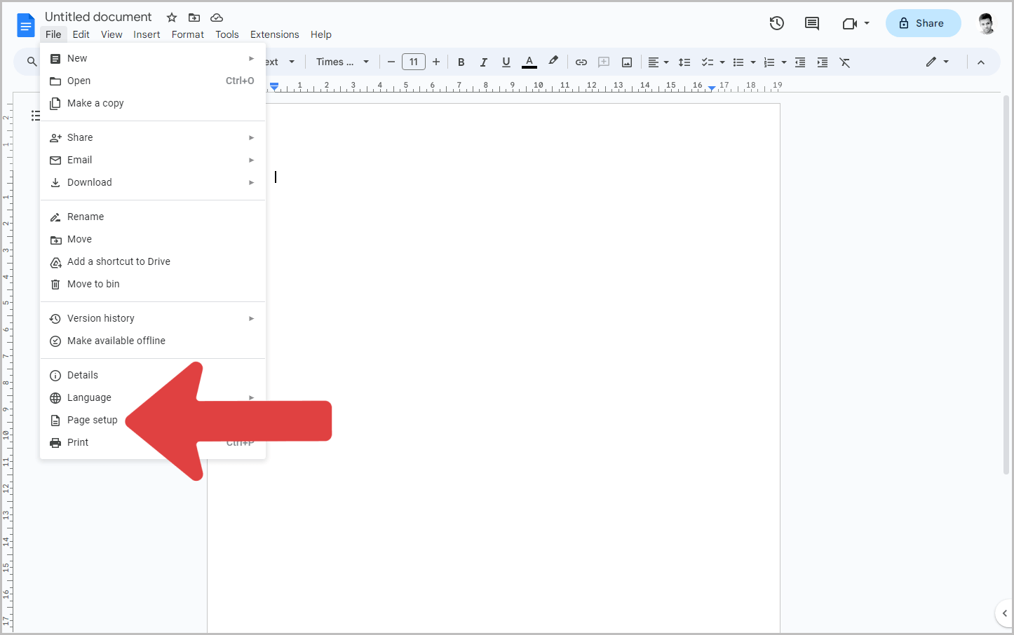 Google Docs Black Background