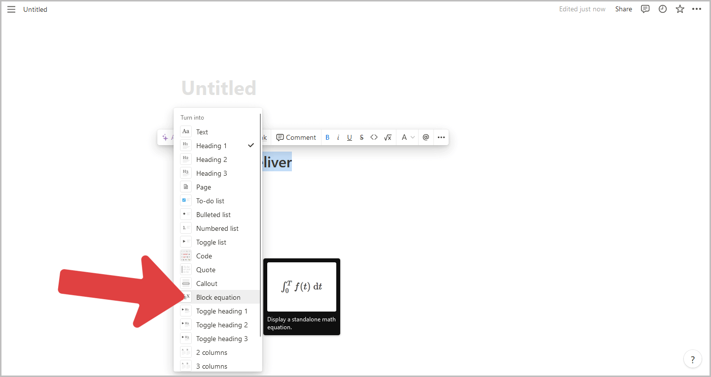 How to Center Text in Notion