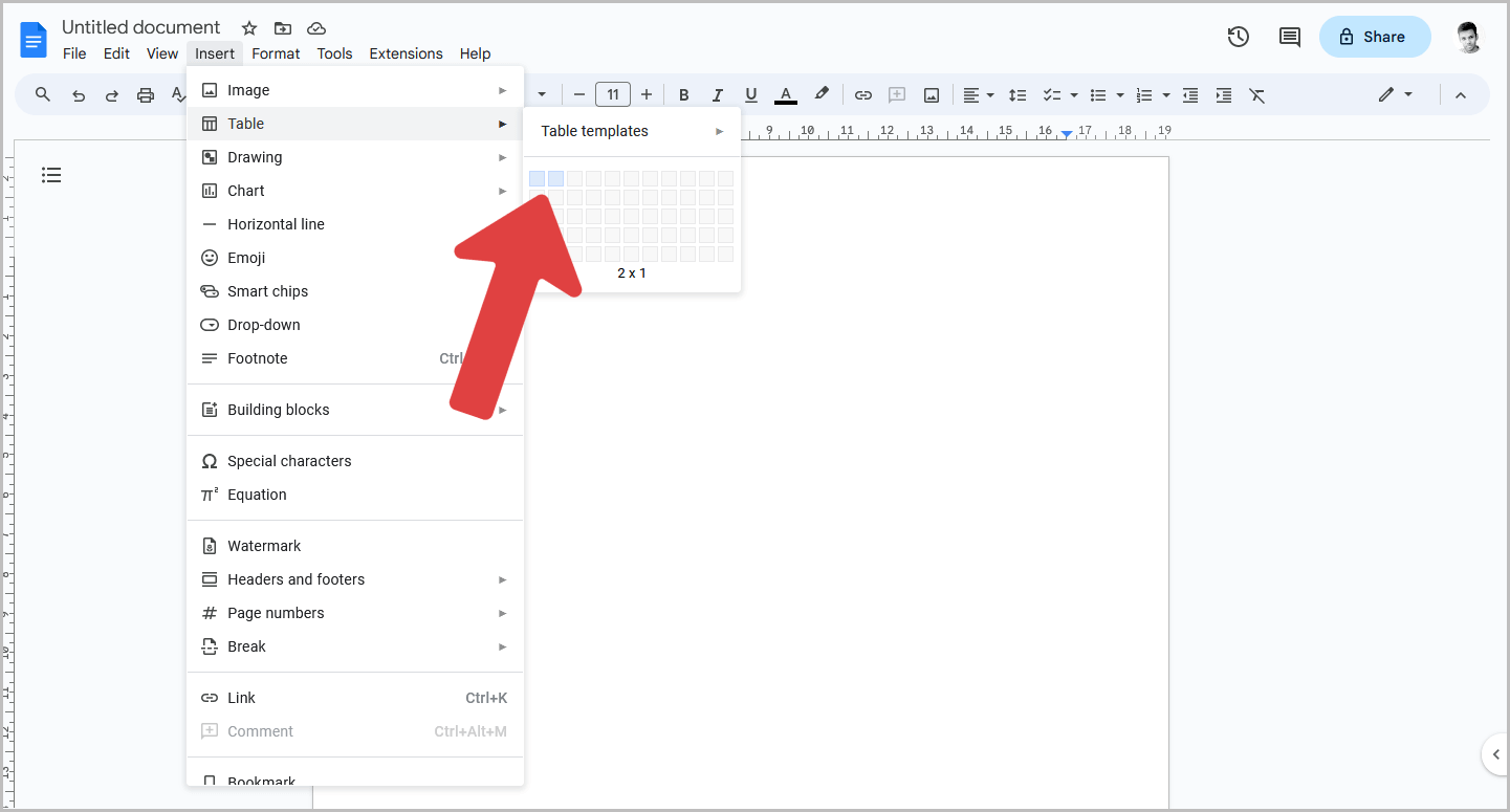 How to Put Tables Side by Side in Google Docs