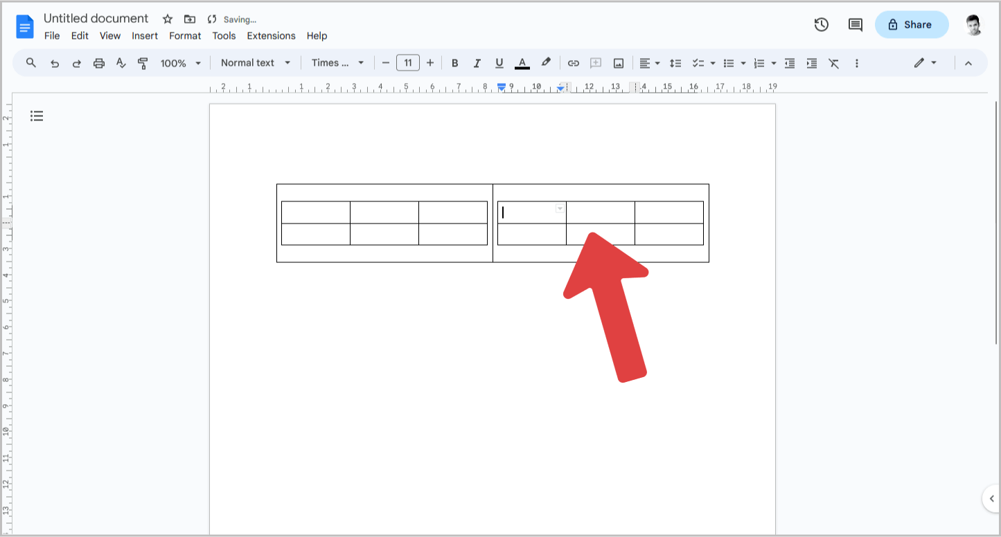 How to Put Tables Side by Side in Google Docs