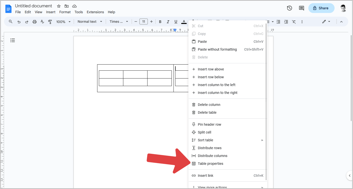 How to Put Tables Side by Side in Google Docs