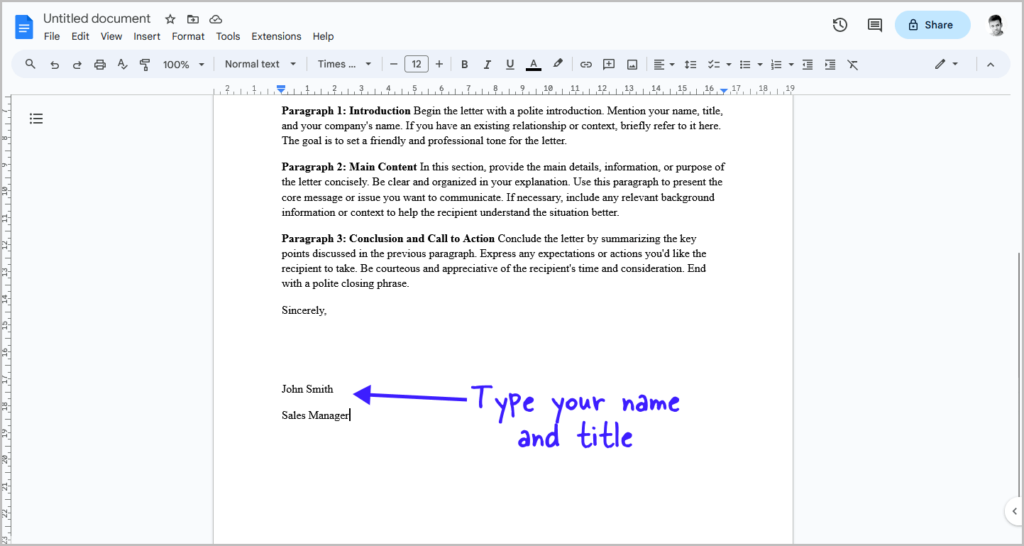 how-to-write-a-letter-on-google-docs-step-by-step