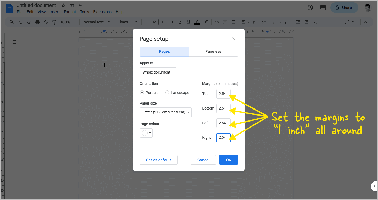 How to Write a Letter on Google Docs