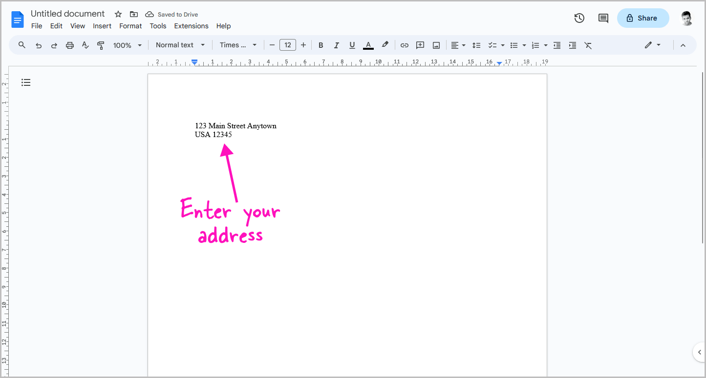 How to Write a Letter on Google Docs