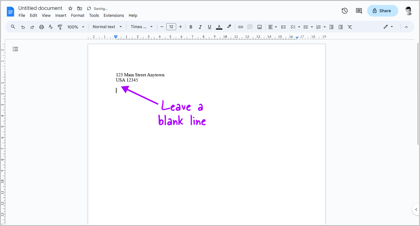 How to Write a Letter on Google Docs