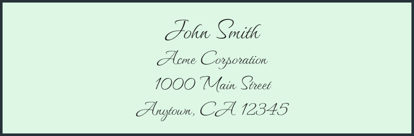 Best Font for Address Labels in Word