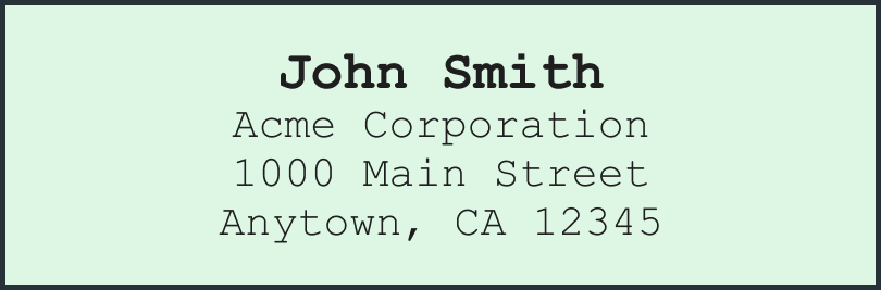 Best Font for Address Labels in Word