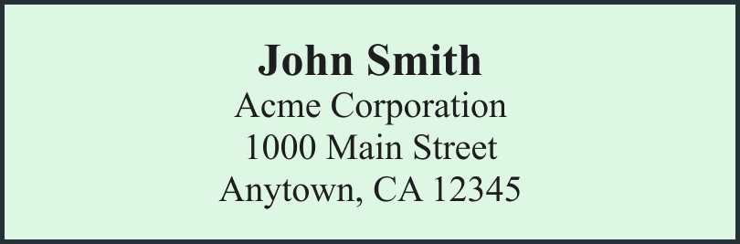 Best Font for Address Labels in Word