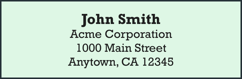 Best Font for Address Labels in Word