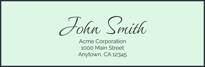 Best Font for Address Labels in Word
