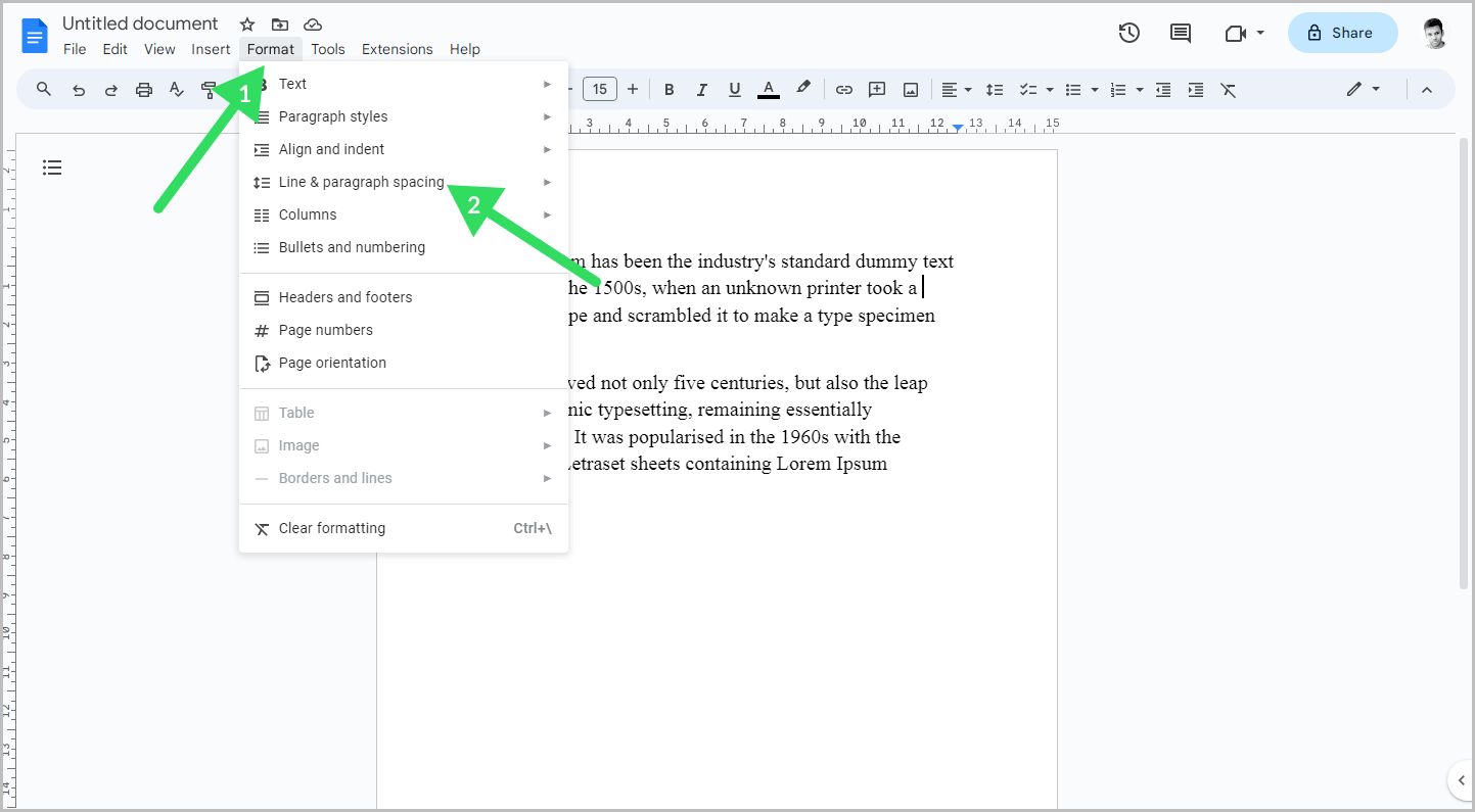 Google Docs Remove Space After Paragraph