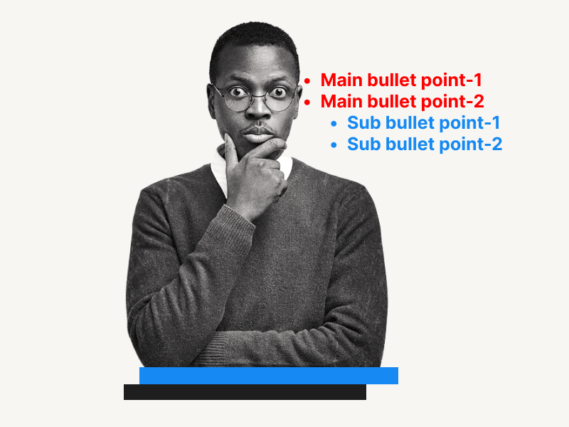 How to Add Sub Bullets in Google Docs