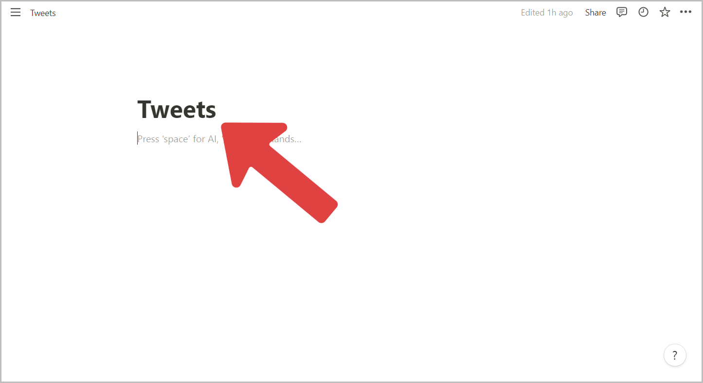 How to Save Tweets to Notion