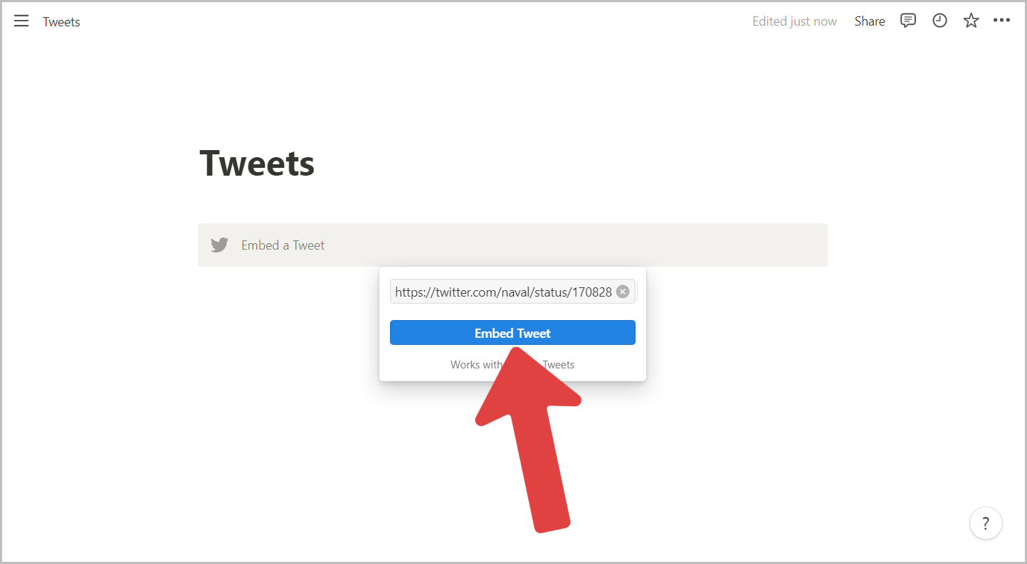 How to Save Tweets to Notion