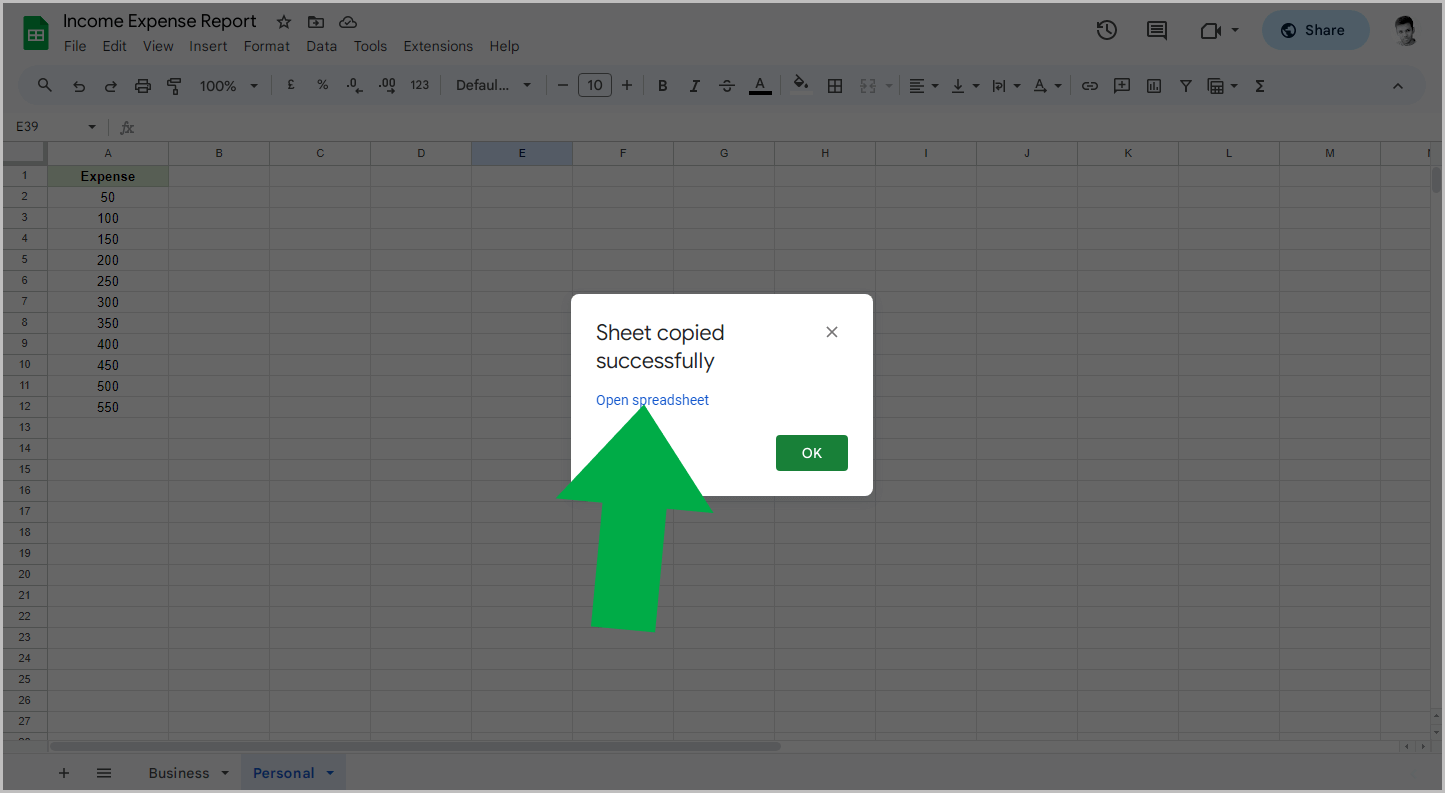 How to Share Only One Sheet in Google Sheets