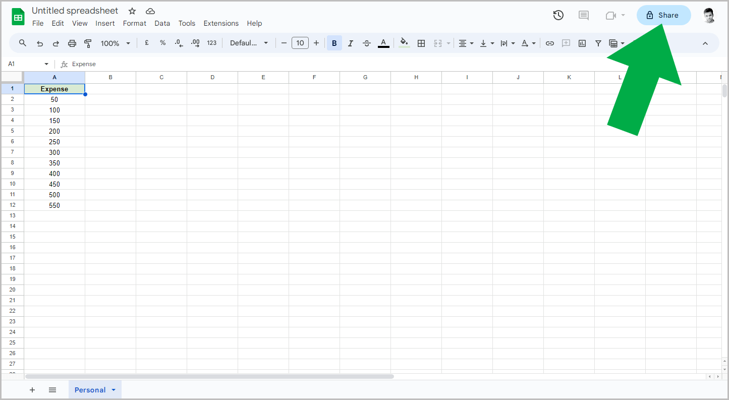 How to Share Only One Sheet in Google Sheets