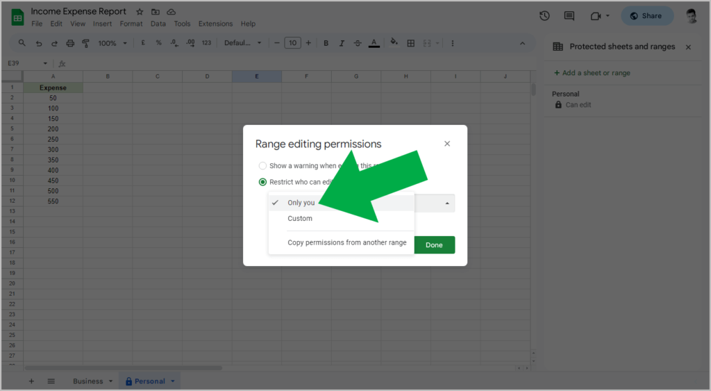 how-to-share-only-one-sheet-tab-in-google-sheets