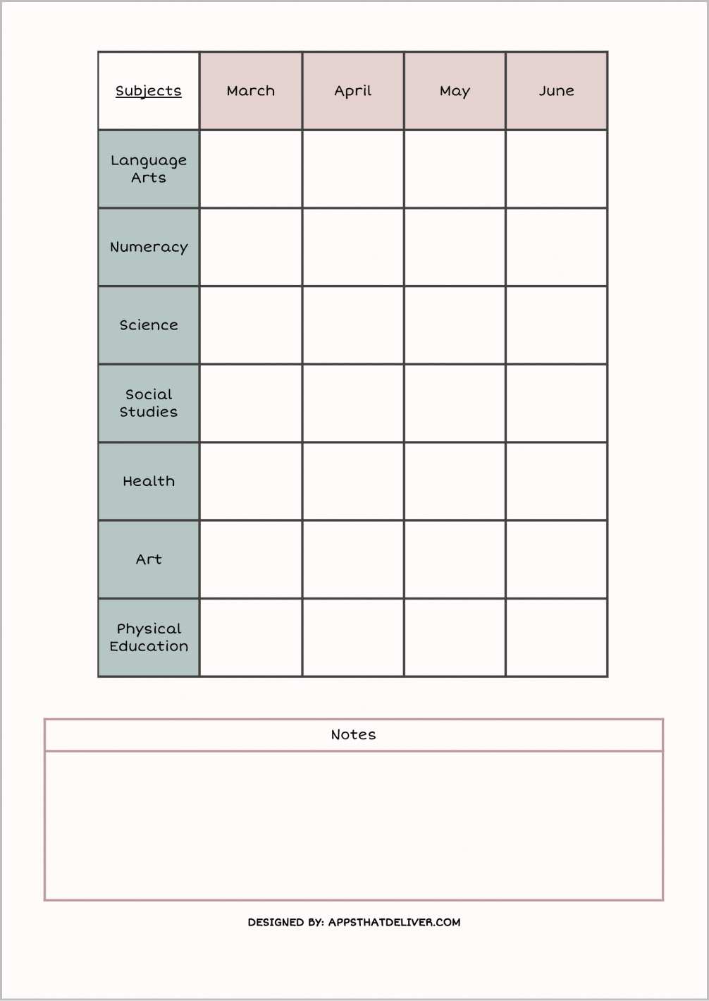 Lesson Plan Template Google Docs