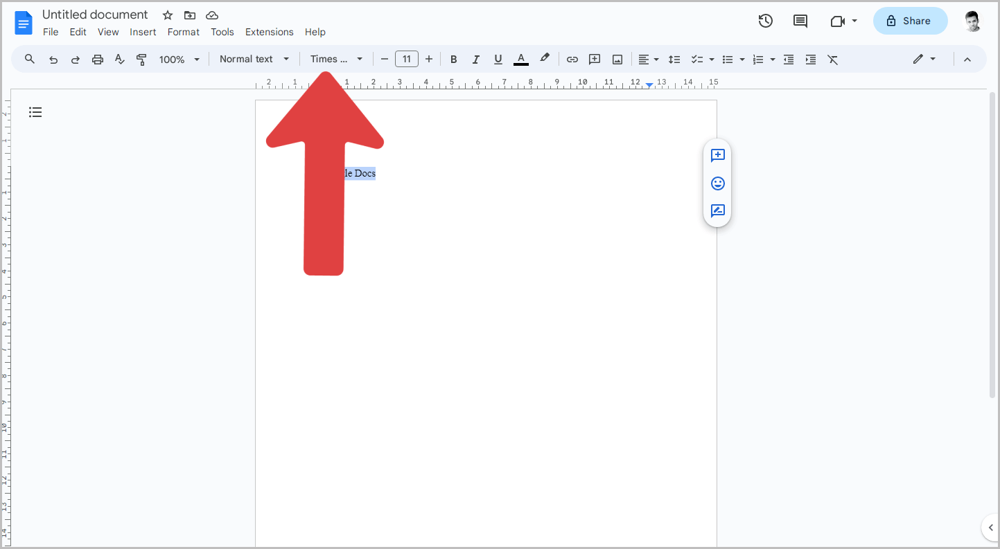 Midnights Font Google Docs