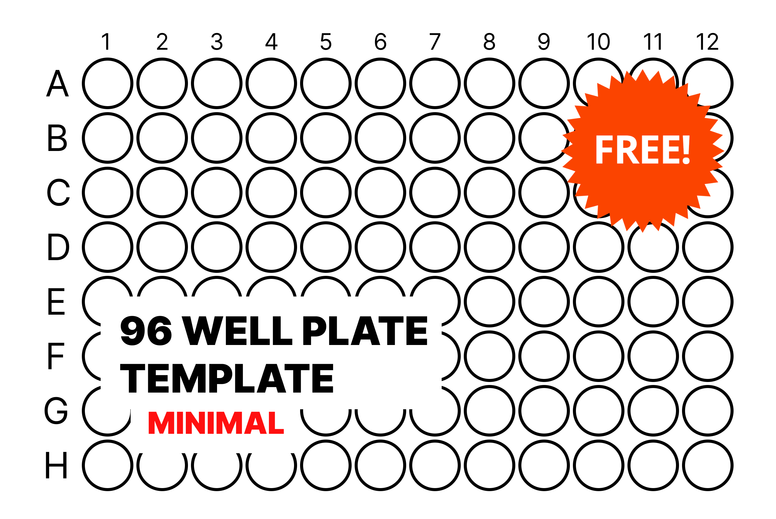 96 Well Plate Template Free Download