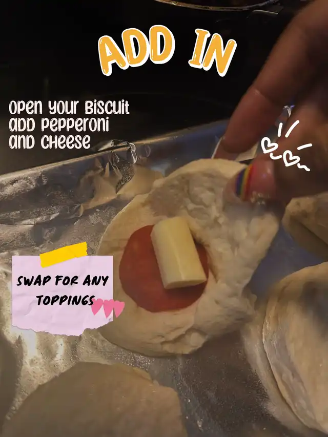 3 Ingredient Pizza Pockets