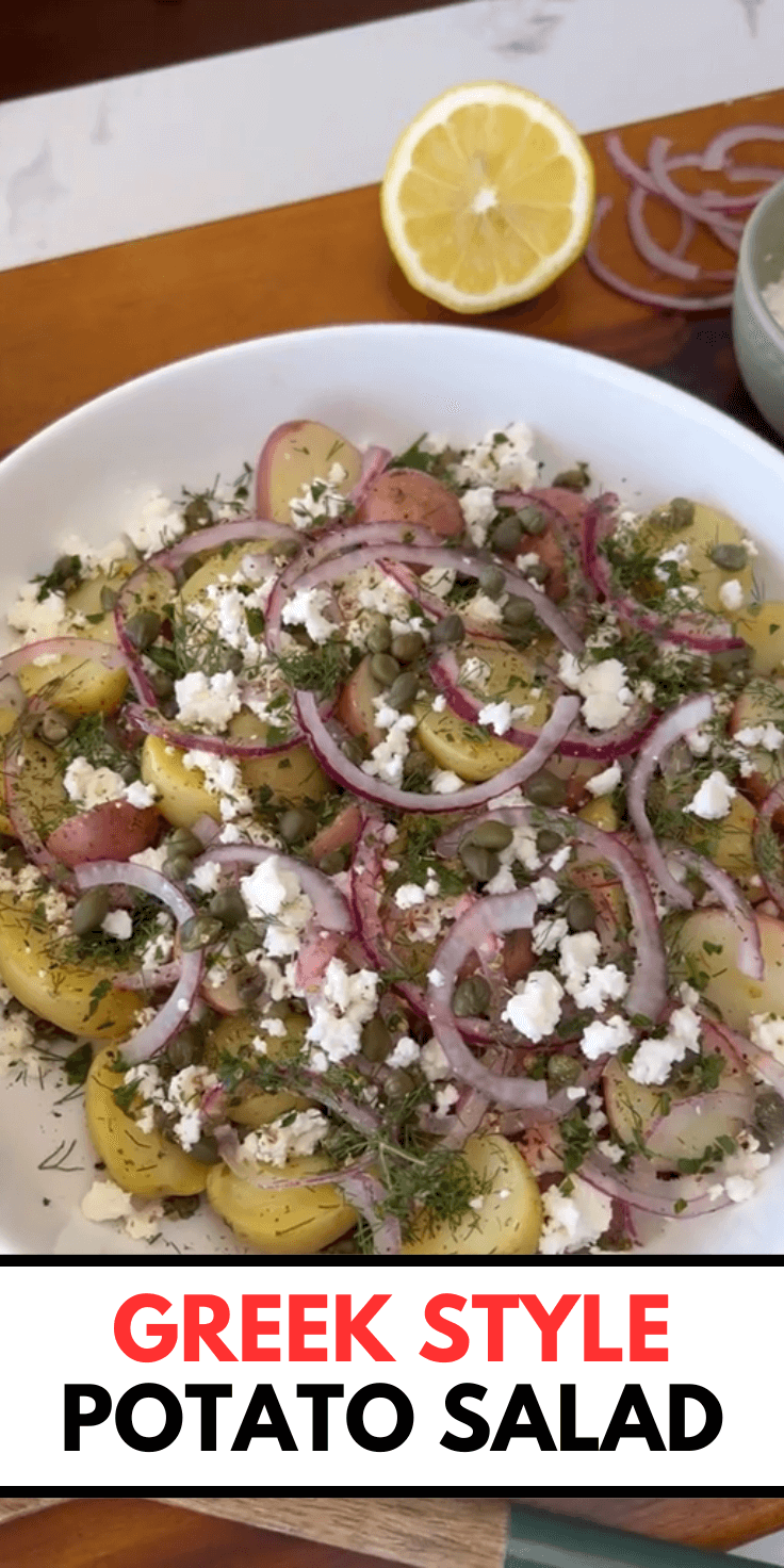 Greek Style Potato Salad