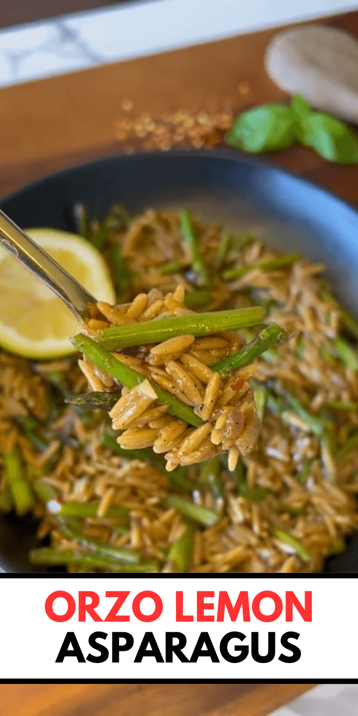 Orzo Lemon Asparagus Recipe