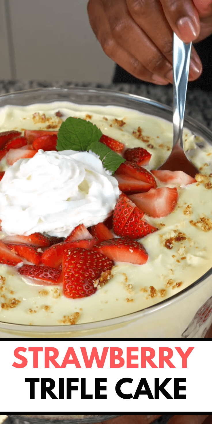 Delicious Strawberry Trifle Cake Recipe