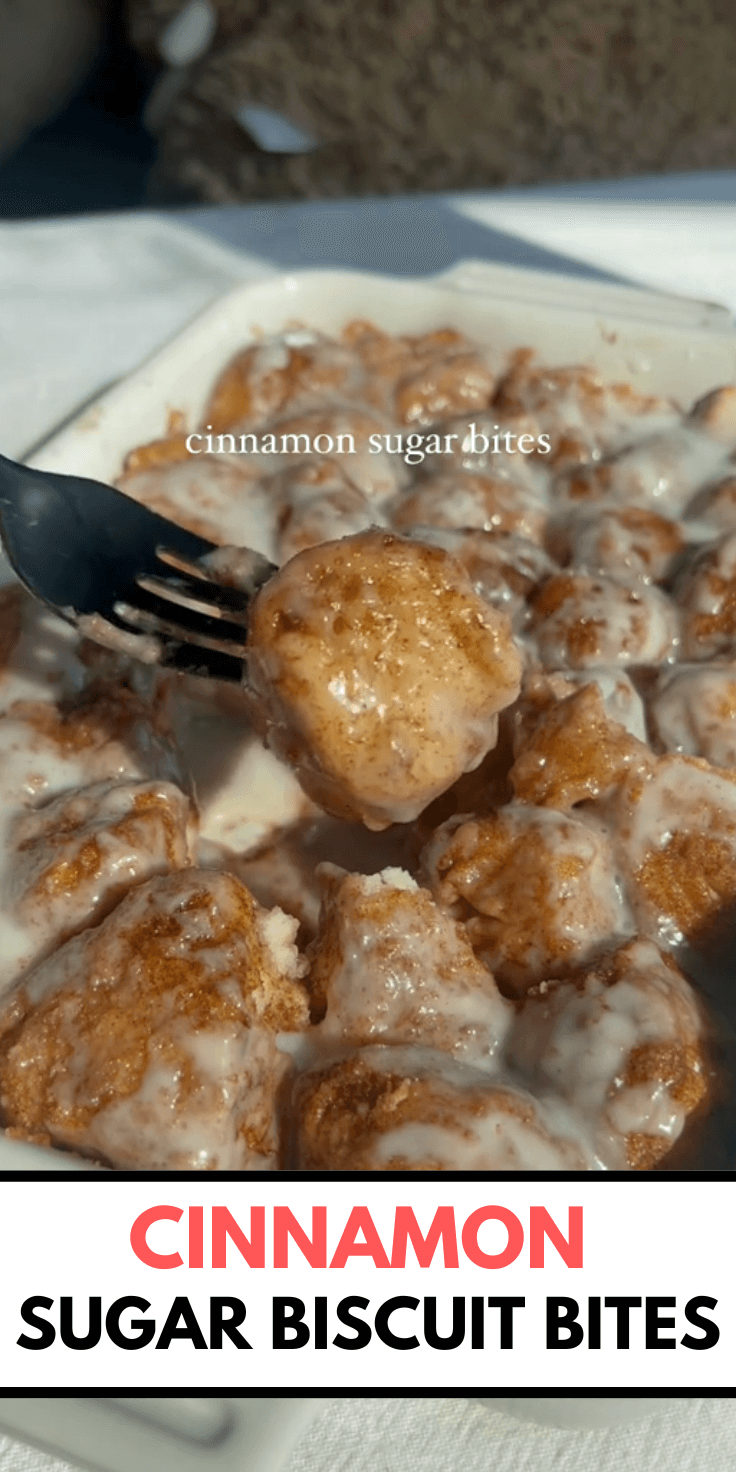 Easy Cinnamon Sugar Biscuit Bites