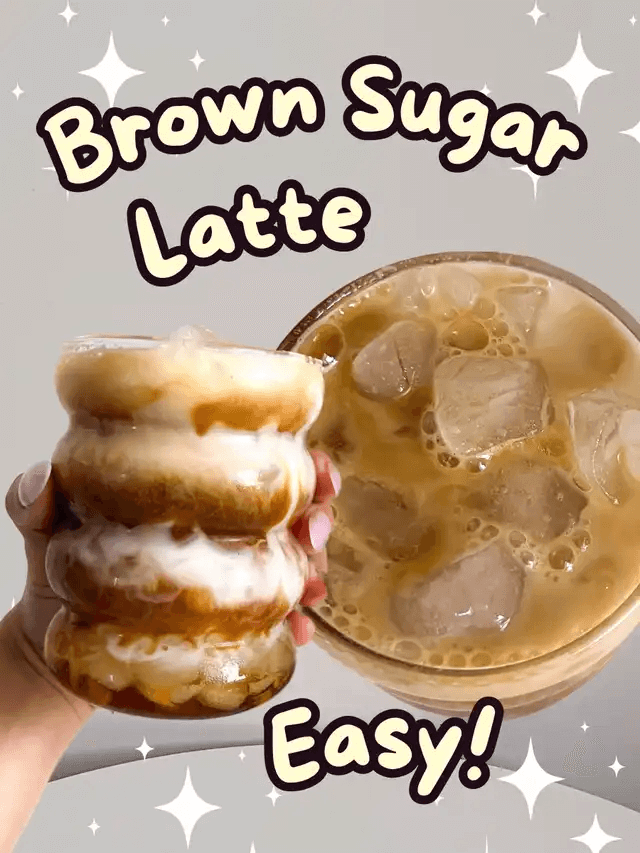 Easy Iced Brown Sugar Latte